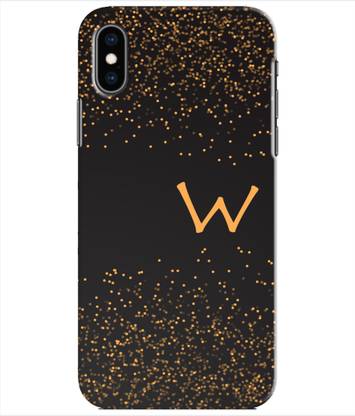 ETECHNIC Back Cover for Apple Iphone XS Max - Alphabet W