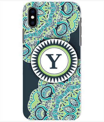 ETECHNIC Back Cover for Apple Iphone XS Max - Alphabet Y