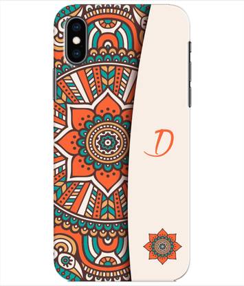 ETECHNIC Back Cover for Apple Iphone XS Max - Alphabet D