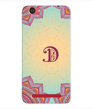 ETECHNIC Back Cover for LYF Flame 1 - Alphabet D