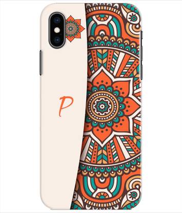 ETECHNIC Back Cover for Apple Iphone XS Max - Alphabet P
