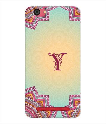 ETECHNIC Back Cover for LYF Flame 1 - Alphabet Y