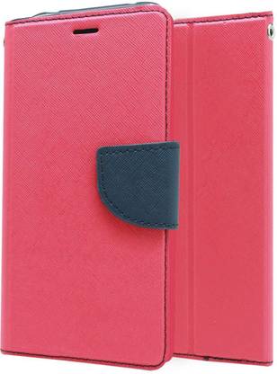 Rozec Flip Cover for High Quility Perfect Fitting Flip Cover for Samsung Galaxy J8 (2018) (Red)