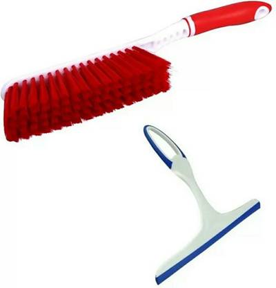 prathana combo set of cleaning brush ,carpet brush and 1 window wiper Kitchen Wiper, Cleaning Brush