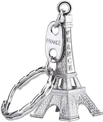 Flipkart SmartBuy France Paris Eiffel Tower Silver Steel Key Chain