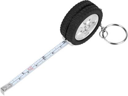 Flipkart SmartBuy Tyre With Inch Tape Key Chain