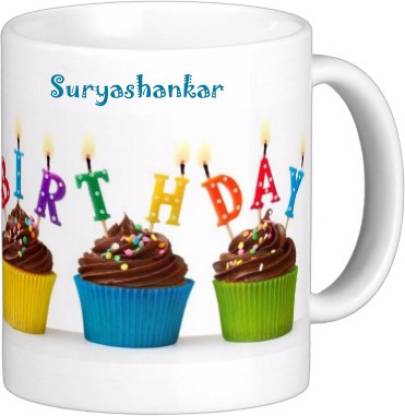 Exocticaa Happy Birth Day SURYASHANKAR_New HBD 005 Ceramic Coffee Mug
