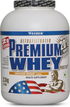 Weider Premium Whey (Chocolate Nougat) - 2.3KG Whey Protein