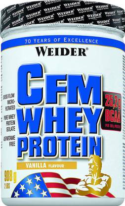 Weider CFM Whey Protein (Vanilla) - 908G Whey Protein