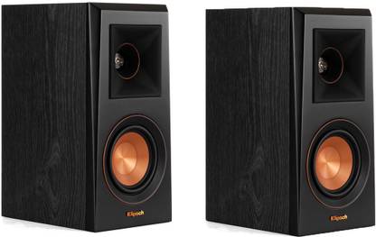 Klipsch Reference Premiere RP-400M Bookshelf Speakers Pair (Black) 50 W Home Theatre