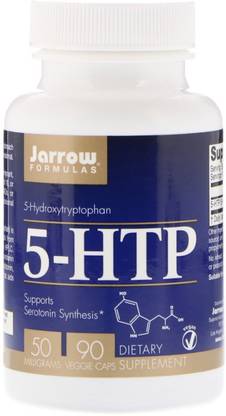 Jarrow Formulas 5-HTP 50 mg 90 Capsules