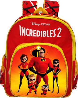 Incredibles 2 Pre-School 36cm Nursery (LKG/UKG/1st std) स्कूल बैग