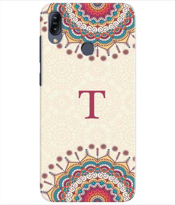ETECHNIC Back Cover for Asus Zenfone Max M2 - Alphabet T