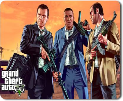 Eagletail India GTA 5 MP252 Non Slip Base Mousepad