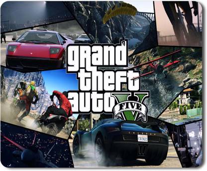 Eagletail India GTA 5 MP254 Non Slip Base Mousepad