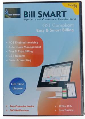 Bill Smart Billing Software for Cosmetic & Shopping Marts