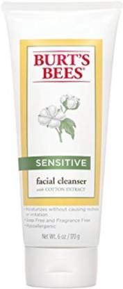 Burt's Bees Face Cleanser for Sensitive Skin, 6 Ounces Face Wash