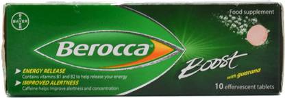 Berocca Boost Vitamin Energy Effervescent 10 Tablets