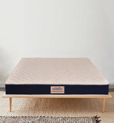 SPRINGTEK HealthSpa Orthopaedic 4 inch Queen Bonded Foam Mattress