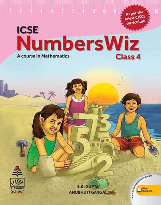 ICSE Numberswiz Class 4  - A Course in Mathematics First Edition