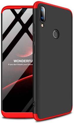 Kavacha Back Cover for Huawei Y9 2019 360 Degree Full Front & Back Protection Luxury Case (Black)