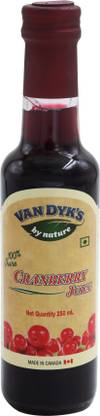 van dyk 100% Wild Cranberry Juice