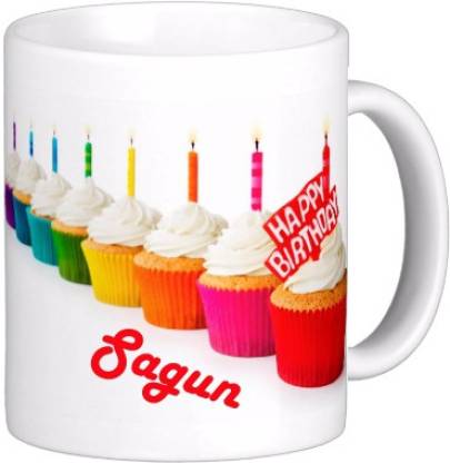 Exoctic Silver SAGUN_Best Birth Day Gift For Loved One's_HBD 22 Ceramic Coffee Mug