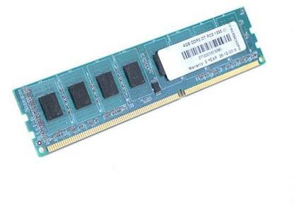 LAPCARE Desktop Ram DDR3 4 GB PC (1600Mhz)