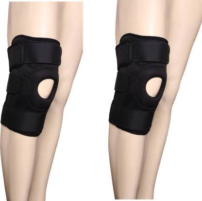DreamPalace India Adjustable Knee Support Open Patella (Pair) Knee Support