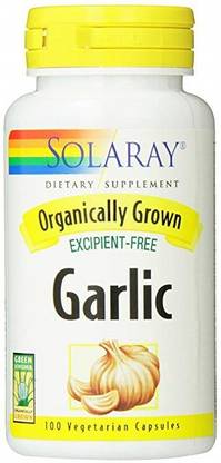 Solaray Garlic 100 Veggie Caps