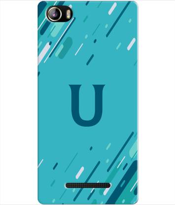 XPRINT Back Cover for ITEL Power Pro P41 - Alphabet U