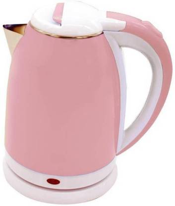 EMMKITZ KRY_STAL Dual Coated pink Electric Kettle Electric Kettle