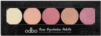 ODBO ROSE EYESHADOW PALETTE 7 ml