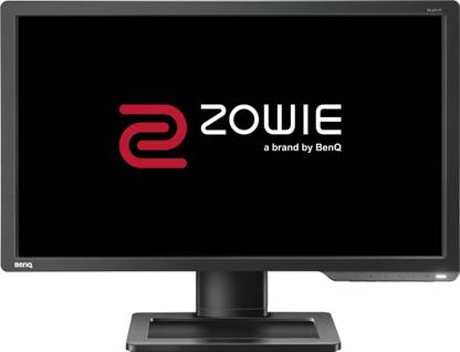 BenQ 24 inch Full HD LED Backlit TN Panel Height Adjustment, 3D, Swivel Adjustment, Flicker-Free Gaming Monitor (XL2411P)