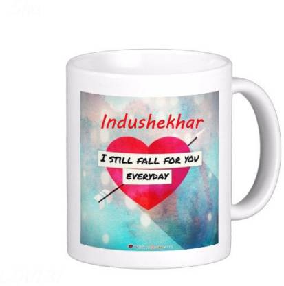 Exoctic Silver INDUSHEKHAR_Best Gift For Loved One's Ceramic Coffee Mug