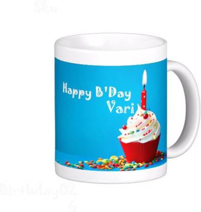 Exoctic Silver VARI_Best Birth Day Gift For Loved One's_HBD 26 Ceramic Coffee Mug