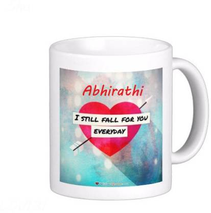 Exoctic Silver ABHIRATHI_Best Gift For Loved One's_LRQ131 Ceramic Coffee Mug