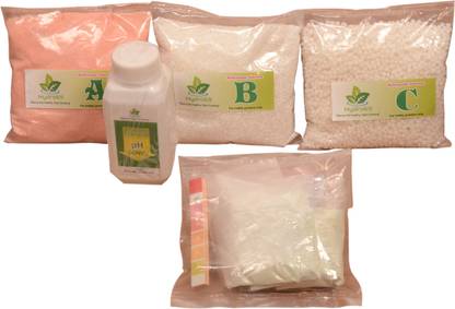 hydro69 Hydroponic Nutrients 4 Part (Powder Form - Convert to Solution) - Balanced Plant Nutrition for Leafy Greens and Fruiting Plants With Free Ph Strip & Ph Down Manure