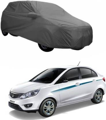 BIGZOOM Car Cover For Mahindra Zest (With Mirror Pockets)