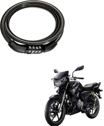Mobidezire Brass Combination Lock For Helmet