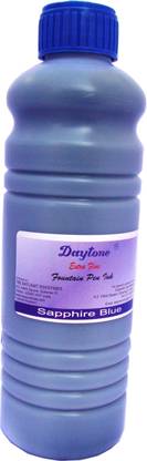 Daytone Extra Fine Sapphire Blue 500 Ml. Pack of 2 Ink Bottle