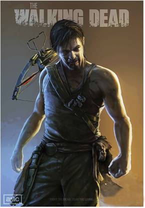 Walking Dead Poster for Room & Office (13 inch X 19 inch, Rolled) Paper Print