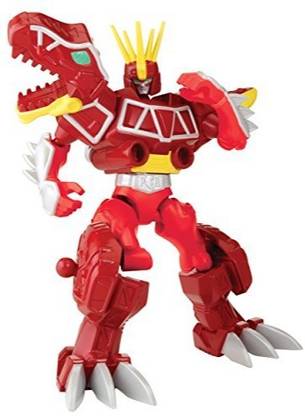 Power Rangers Dino Charge - Mixx N Morph Dino Charge Red and T-Rex Zord Action Figure