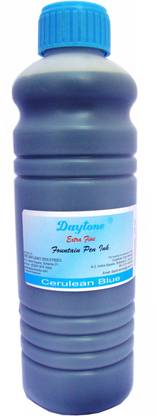 Daytone Extra Fine Cerulean Blue 500 Ml. Ink Bottle