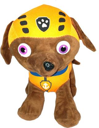Shanaya Paw Patrol Brown Dog Soft Plush Toy Love Girl 22 cms - White  - 22 cm