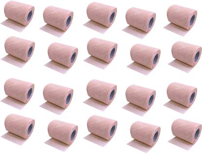 RoyaL Indian Craft Pack of 20 Roll , Ultra Soft, 2 Ply, 150 Sheets Per Roll, Pink Color Toilet Paper Roll