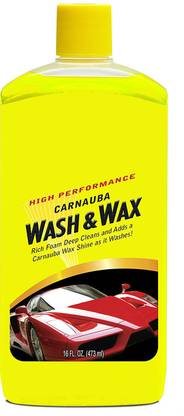 Zahuu Carnauba Wash and Wax Shampoo Car Washing Liquid