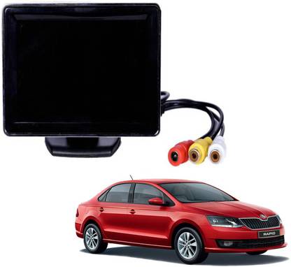 BRPEARl 4.3 Inch TFT LCD Dashboard Screen Black LED
