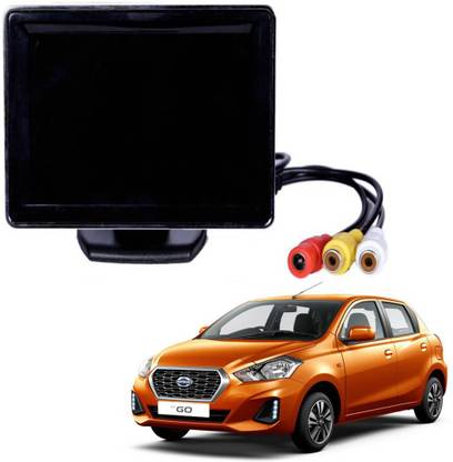 RWT 4.3 Inch Car Dashboard Screen for Nissan Datsun go Black LED
