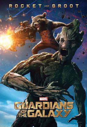 Guardians of Galaxy Poster for Room & Office (13 Inch X 19 Inch, Rolled) Paper Print